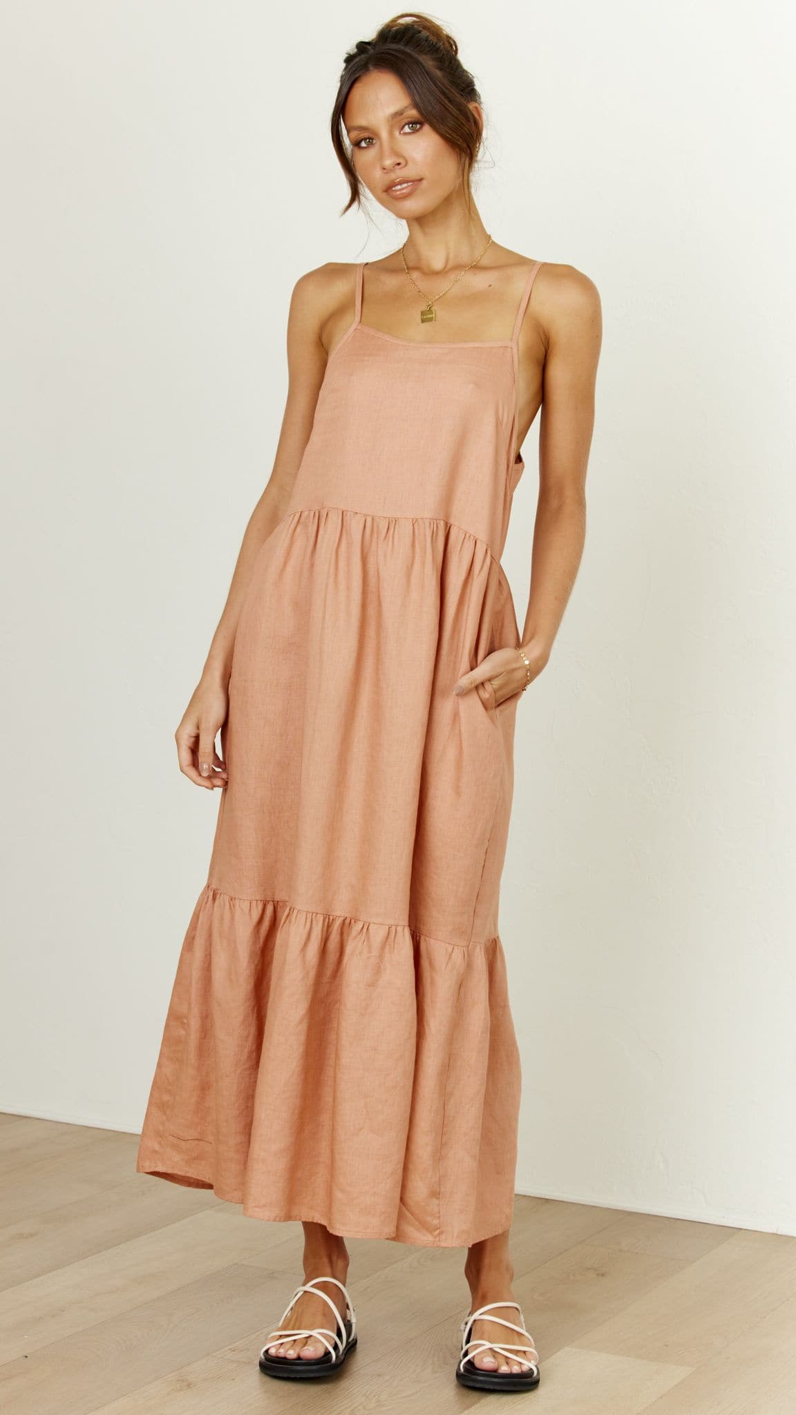 Nico Maxi Dress - Terracotta