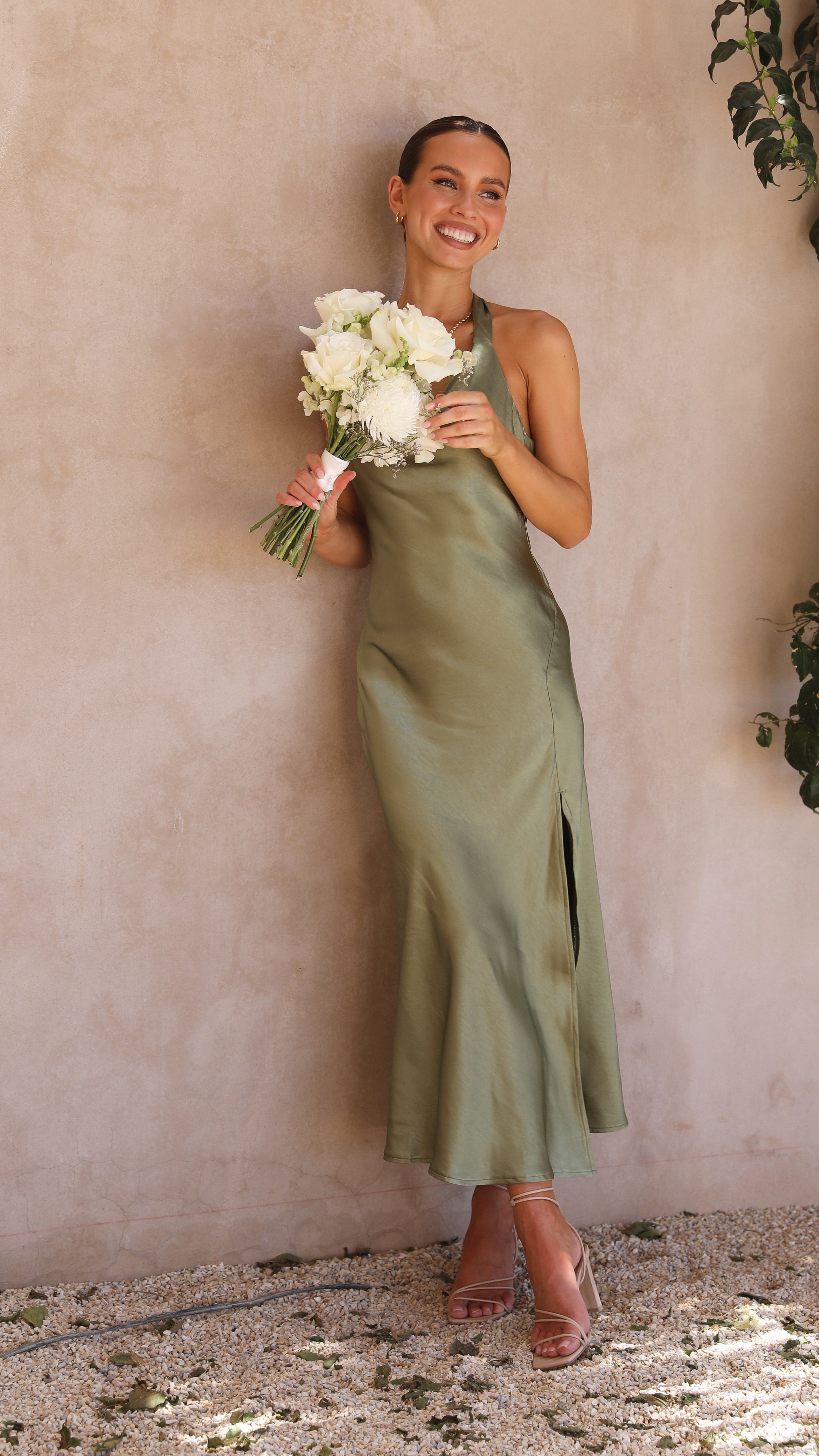 Sian Maxi Dress - Olive