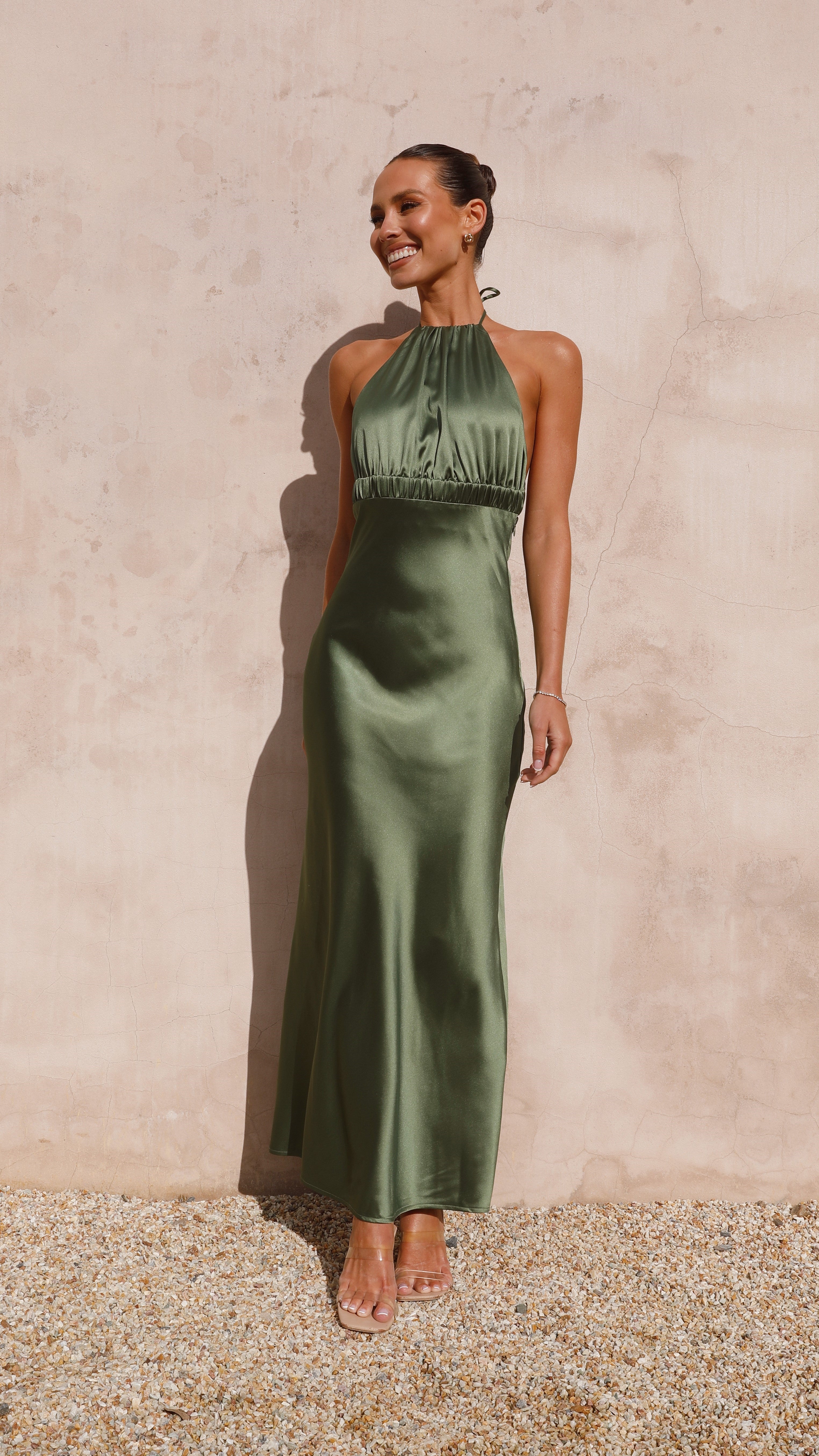 Soko Maxi Dress - Olive
