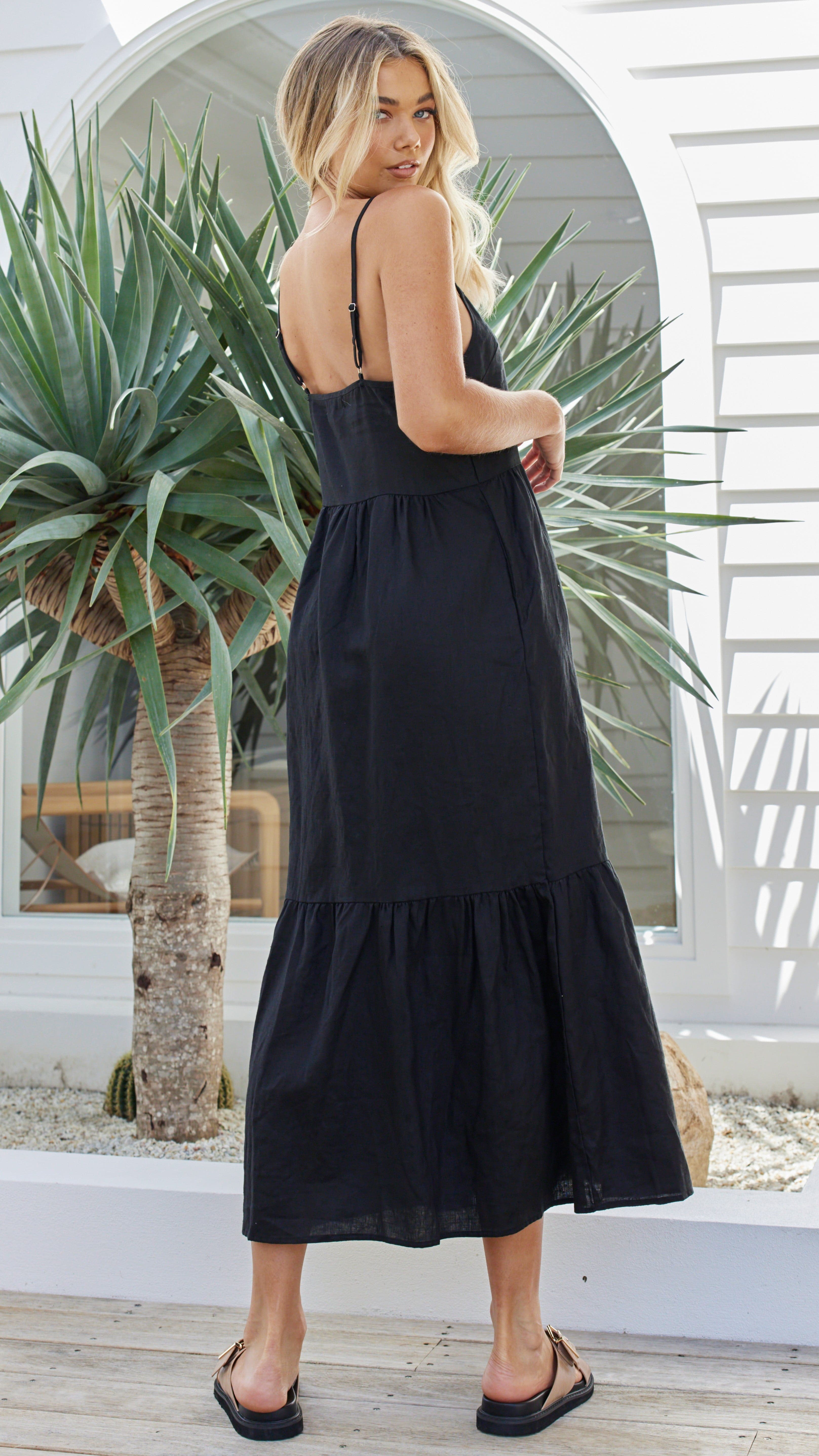 Nico Maxi Dress - Black