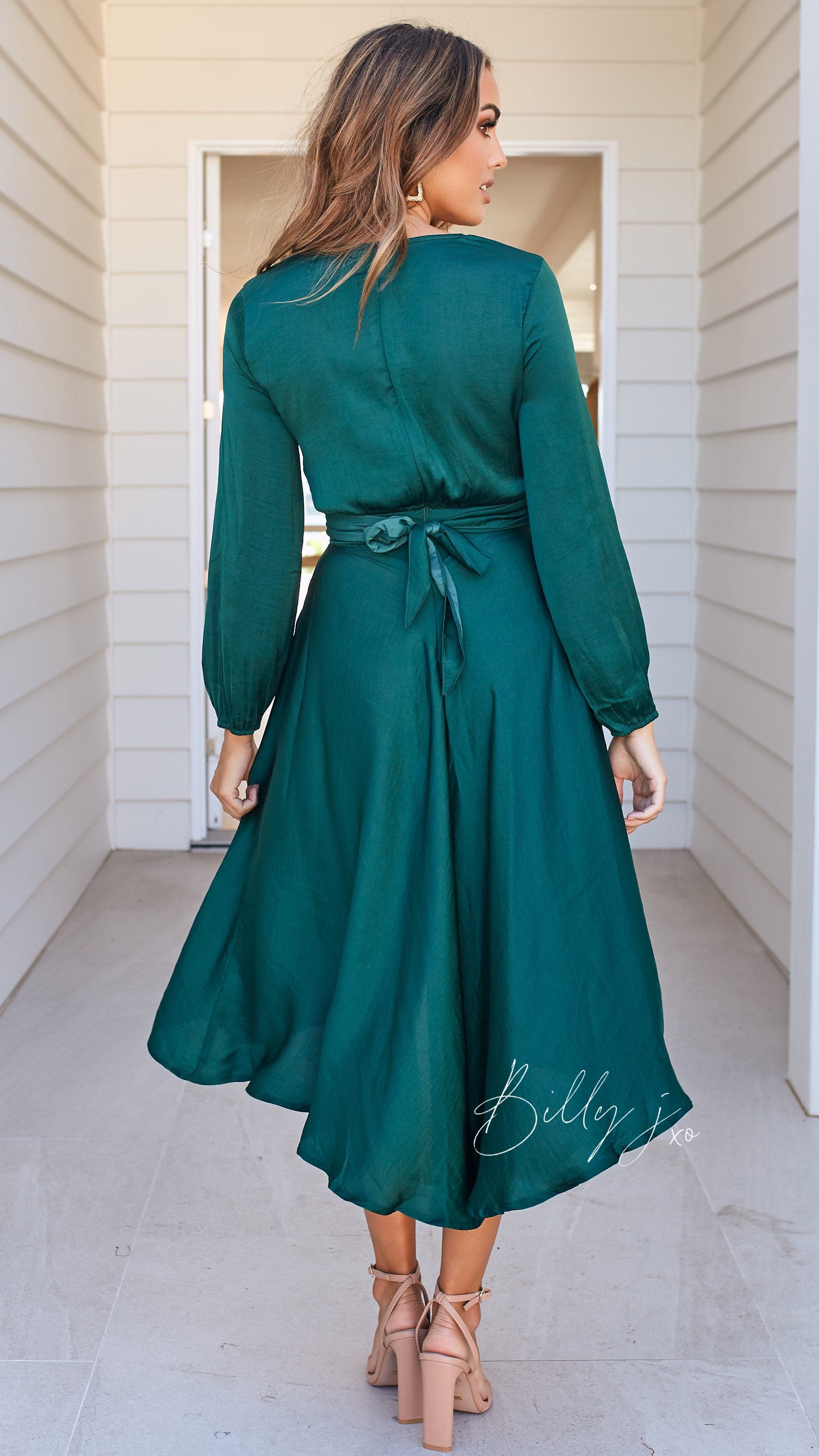 Starry Nights Dress - Emerald