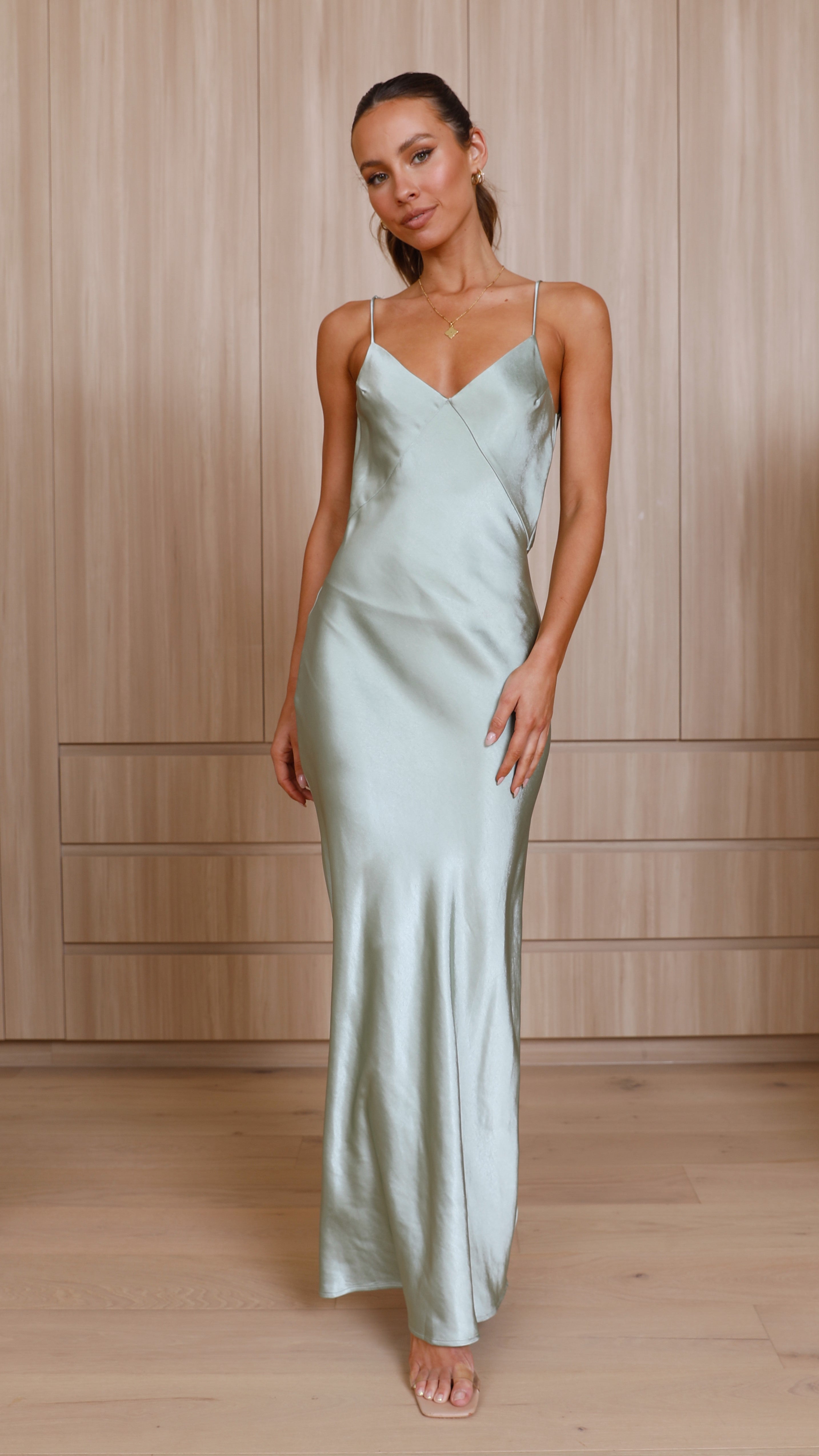 Gisella Maxi Dress - Sage