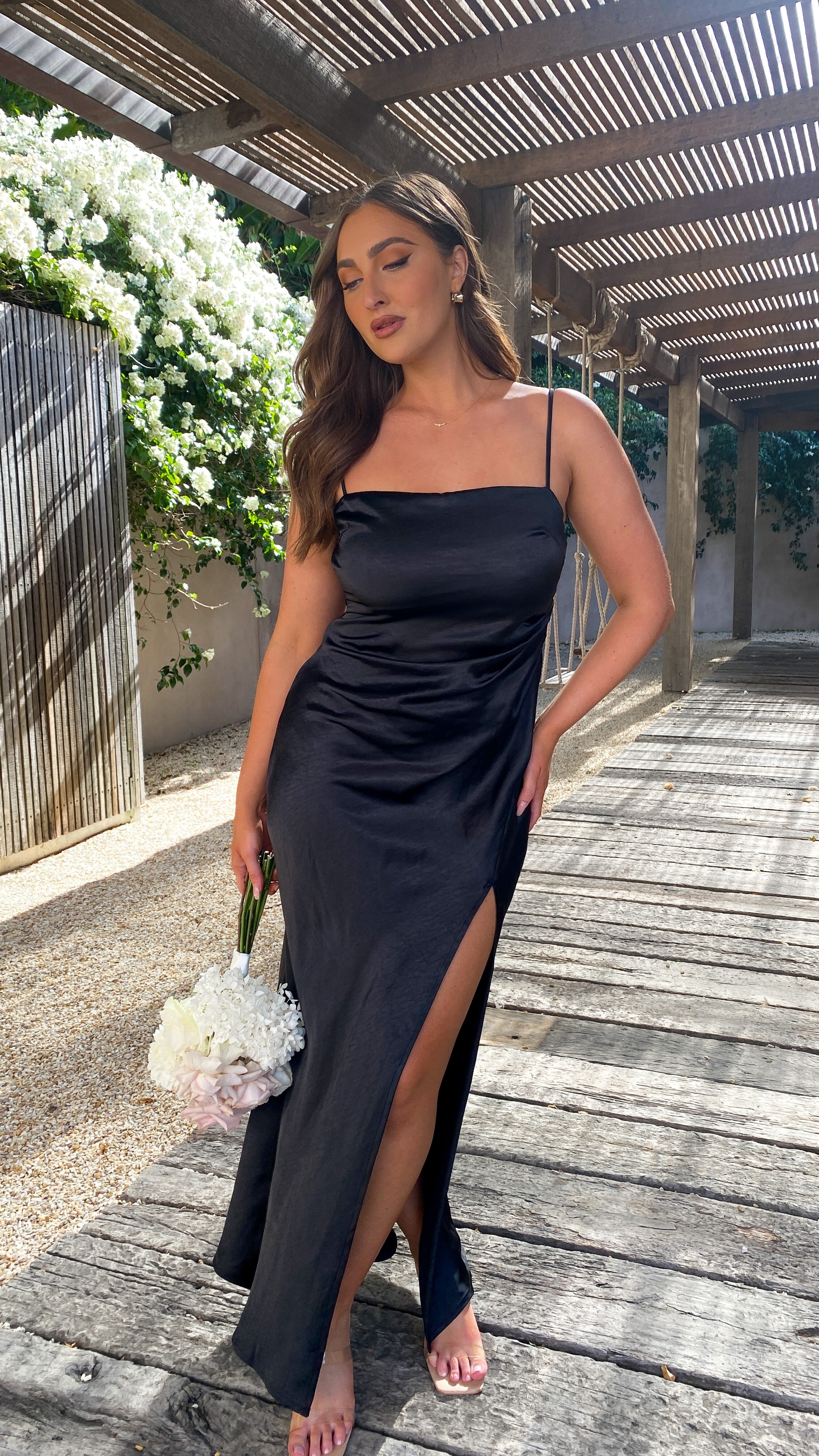 Julia Maxi Dress - Black