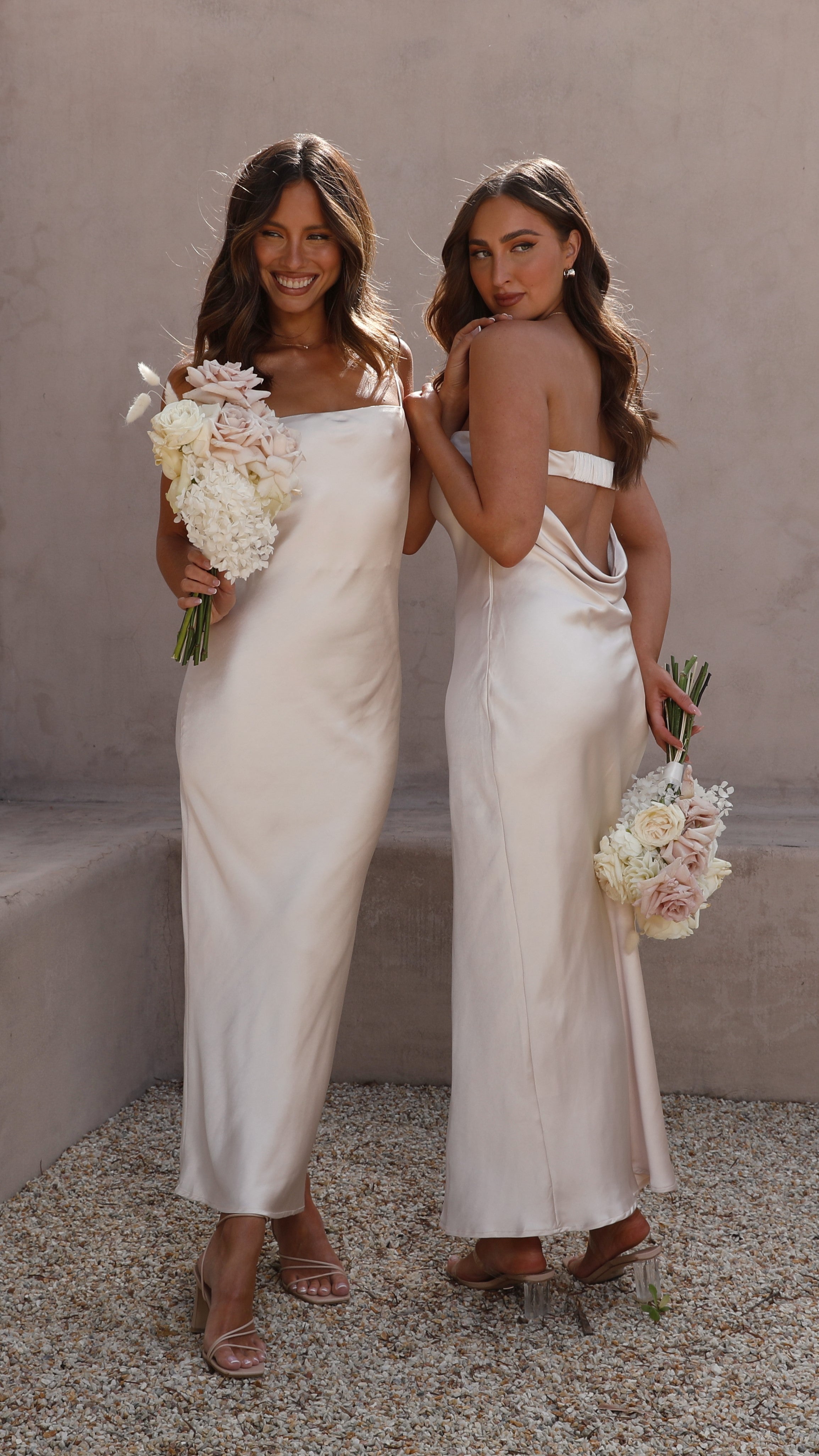 Keira Maxi Dress - Champagne