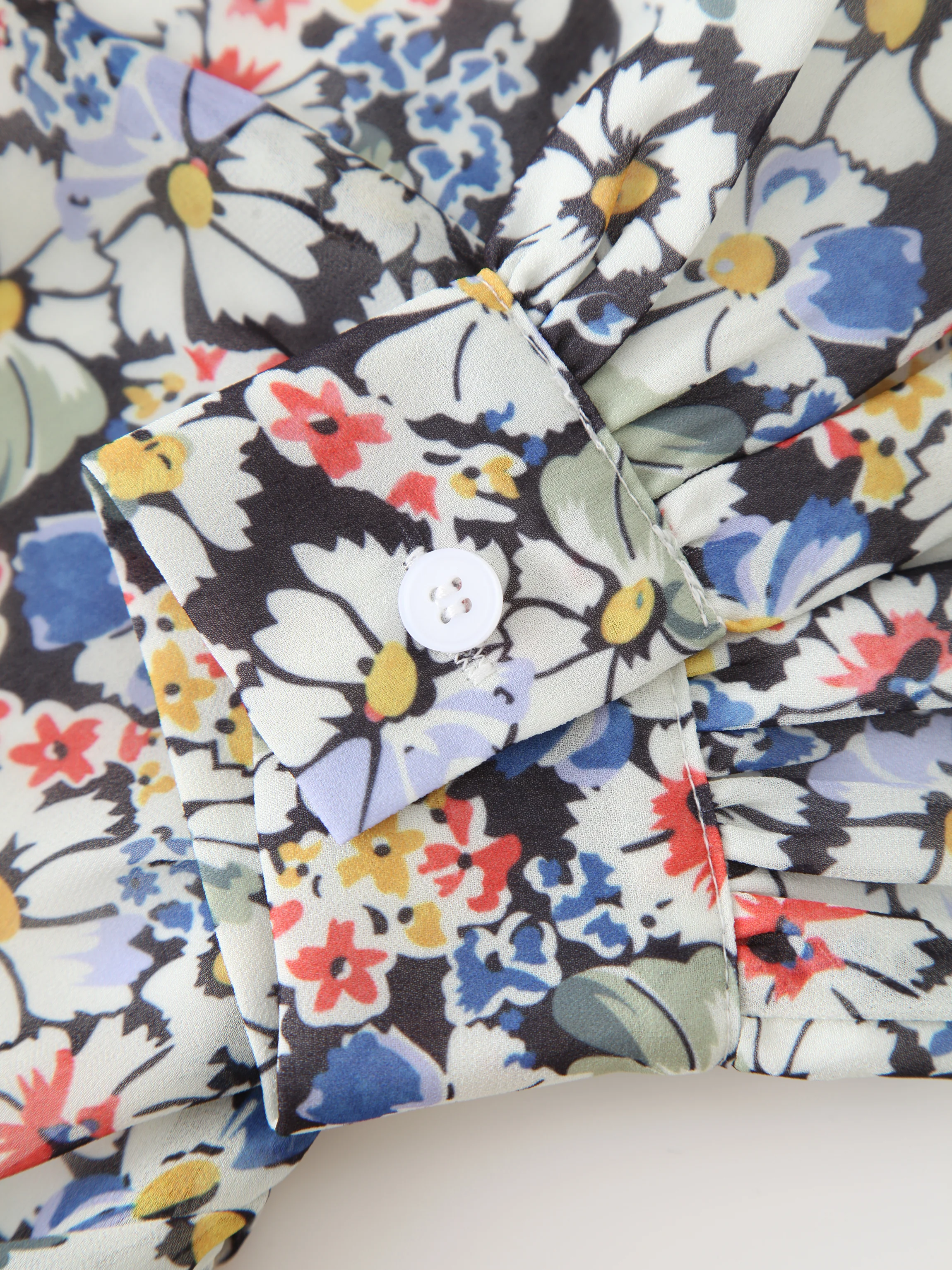 Drape Dress-Floral
