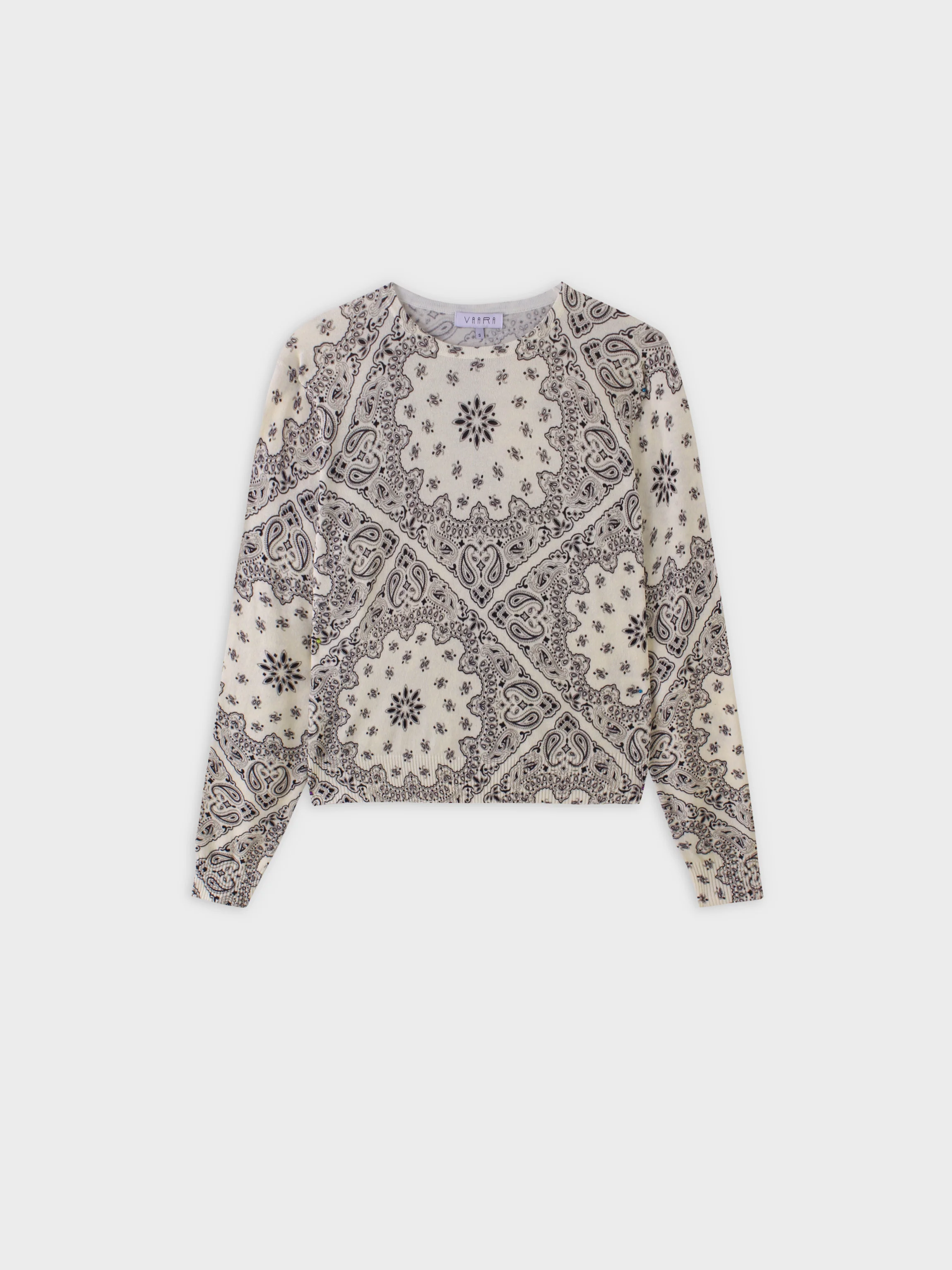 Printed Sweater-Bandana