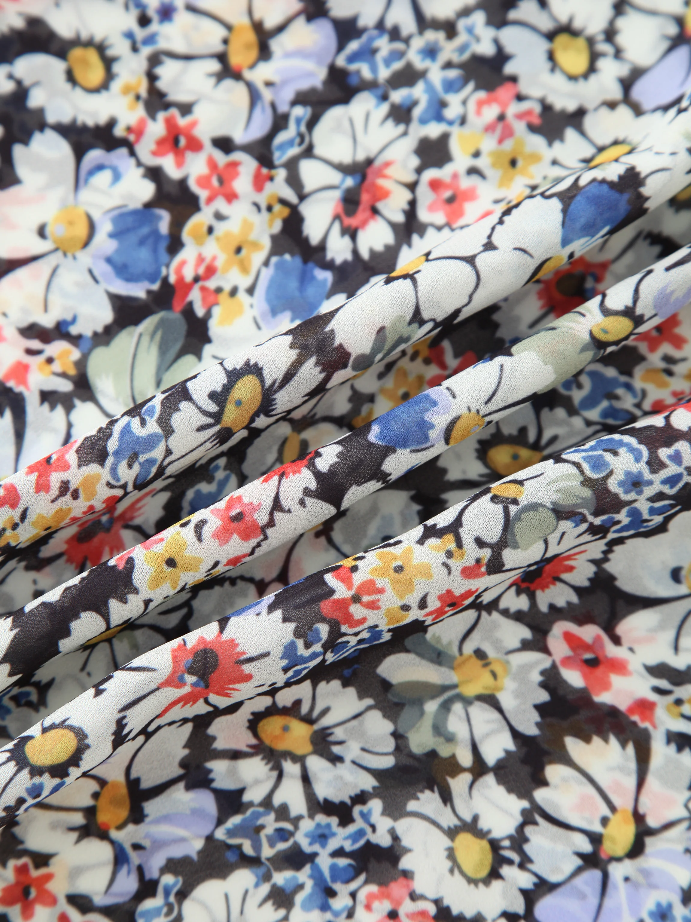 Drape Dress-Floral