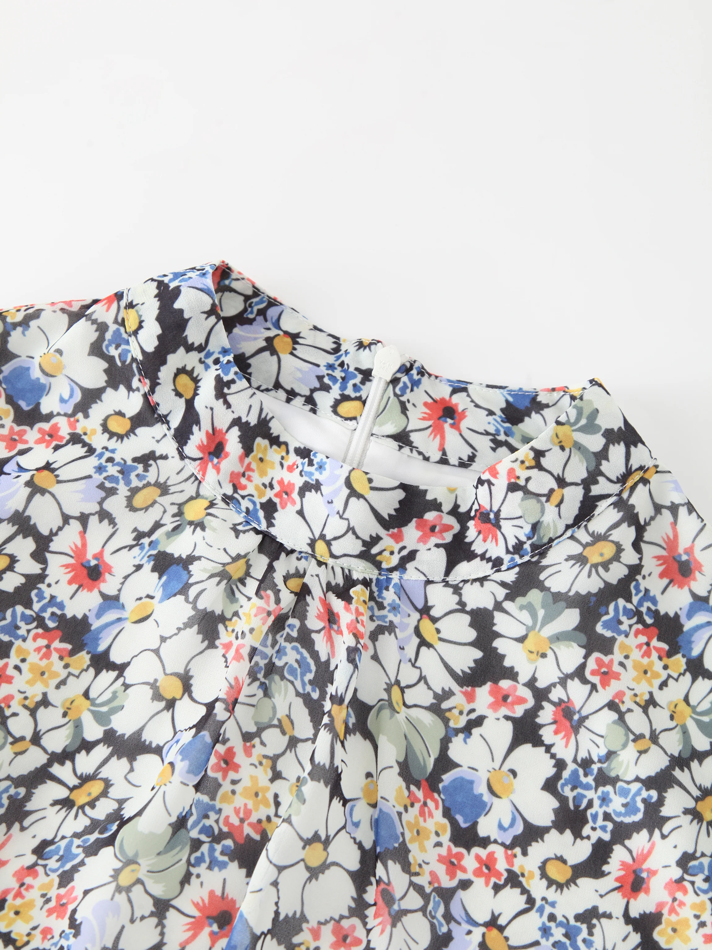 Drape Dress-Floral