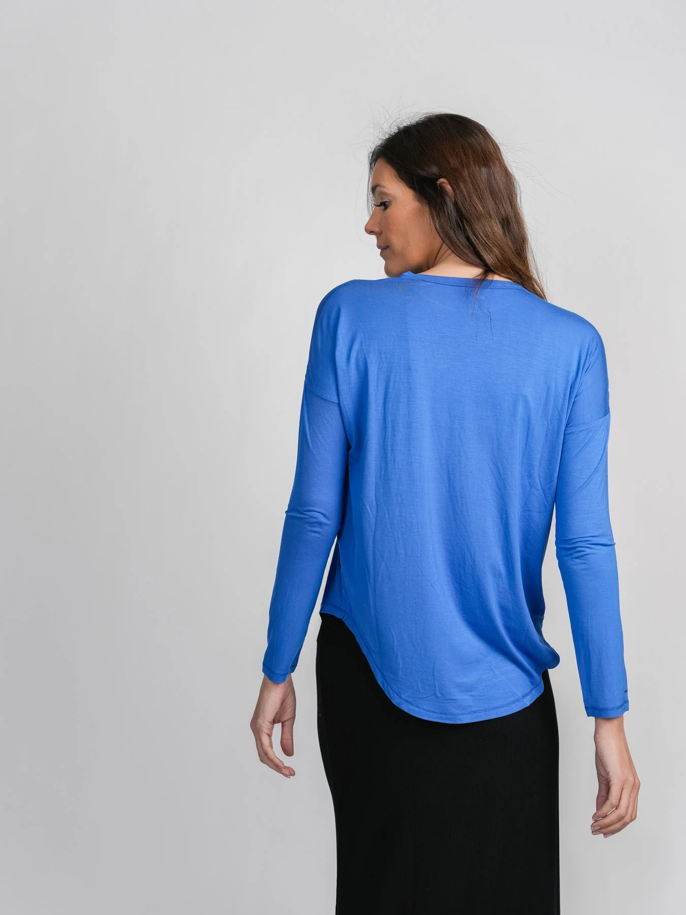SWING TEE - LS-ROYAL BLUE