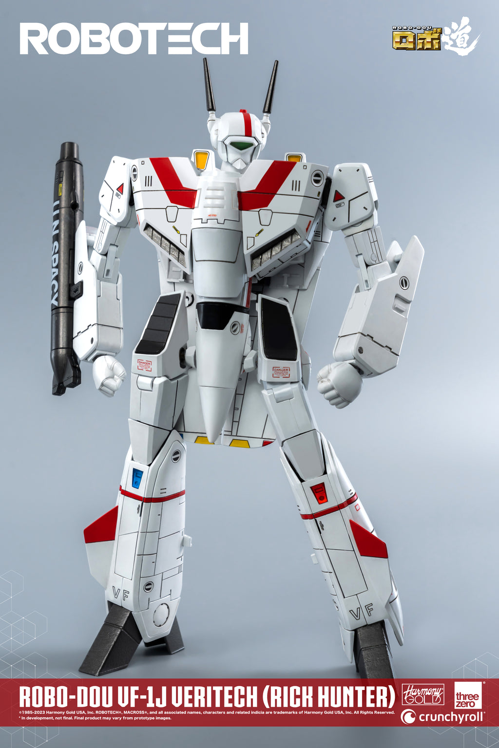 Relive the Magic of the 1980s with the ROBO-DOU VF-1J Veritech (Rick Hunter) Collectible Figure