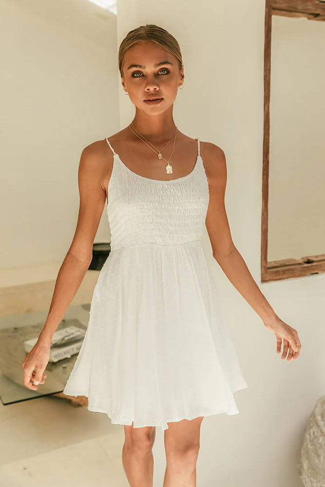 Candlelight Dress White