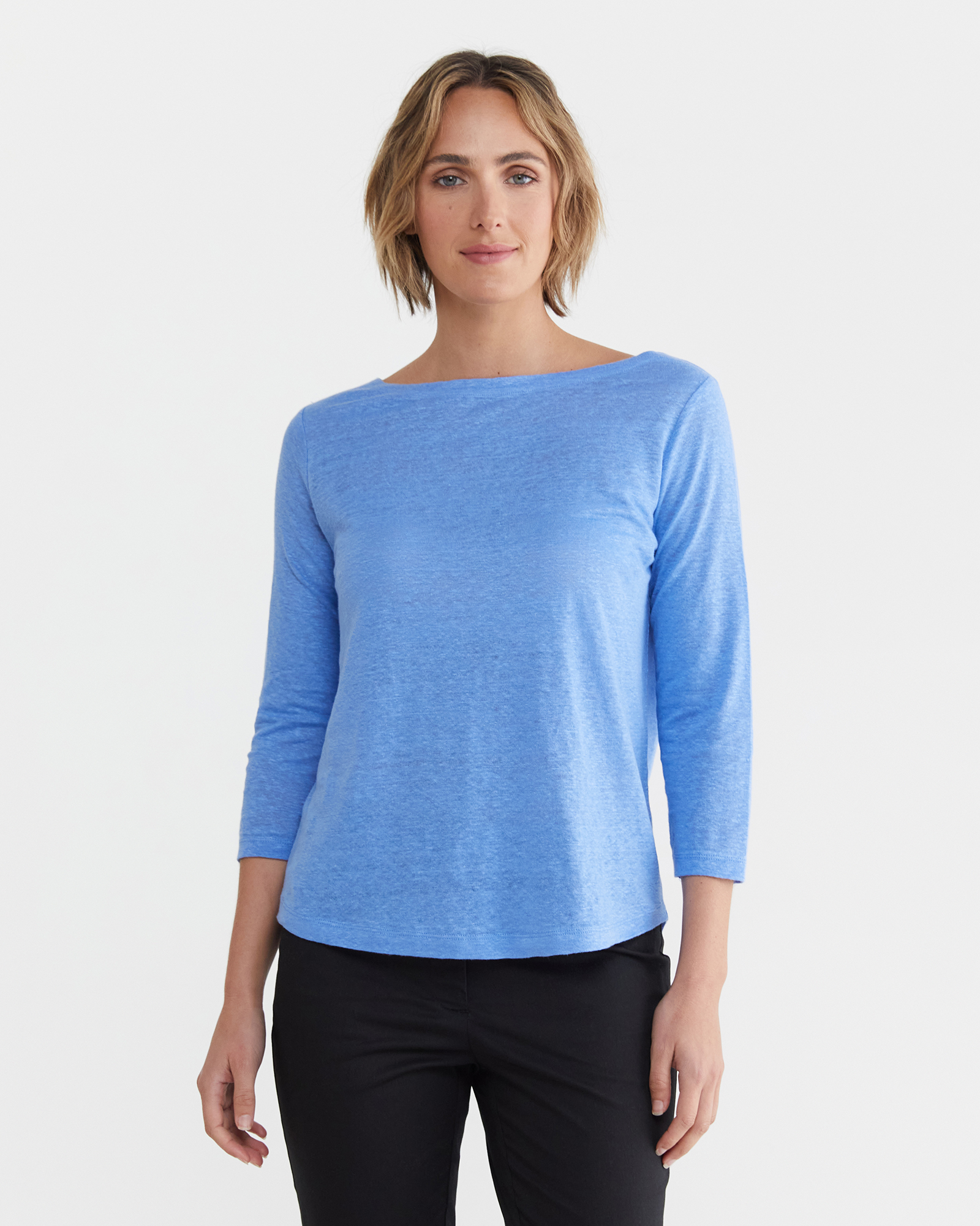 Cecile Linen Top