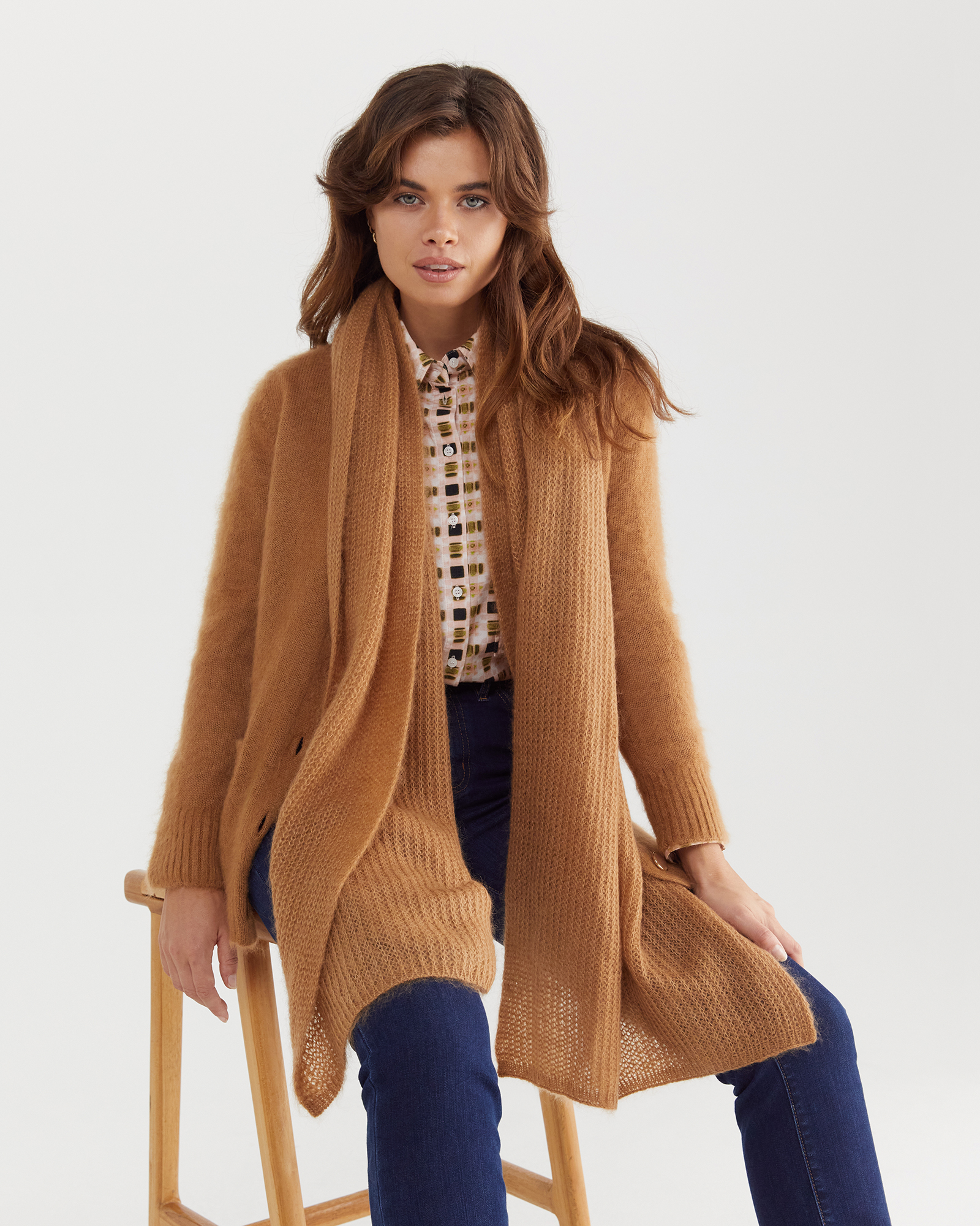 Tatiana Mohair Scarf