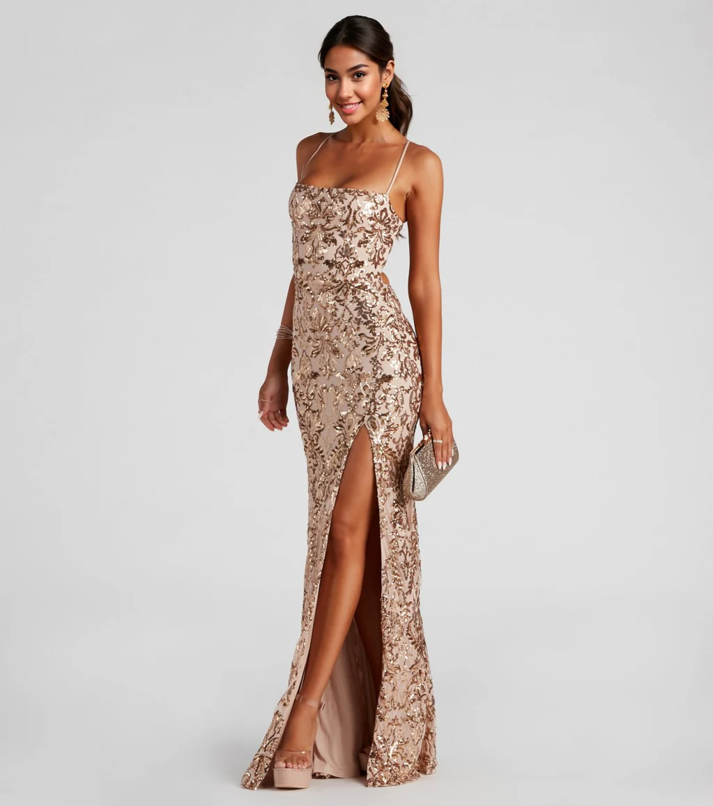 Formal Sequin Mermaid Dress