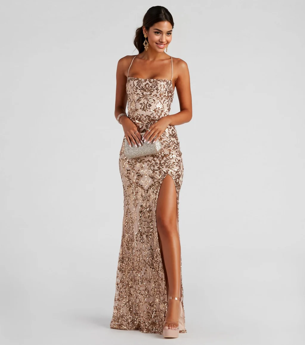 Formal Sequin Mermaid Dress