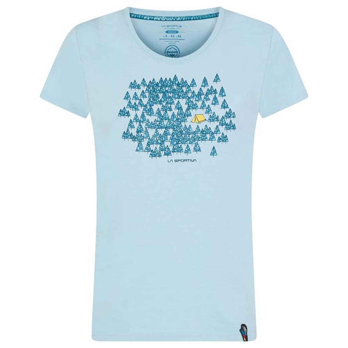 La Sportiva Forest Womens Climbing T-Shirt Blue