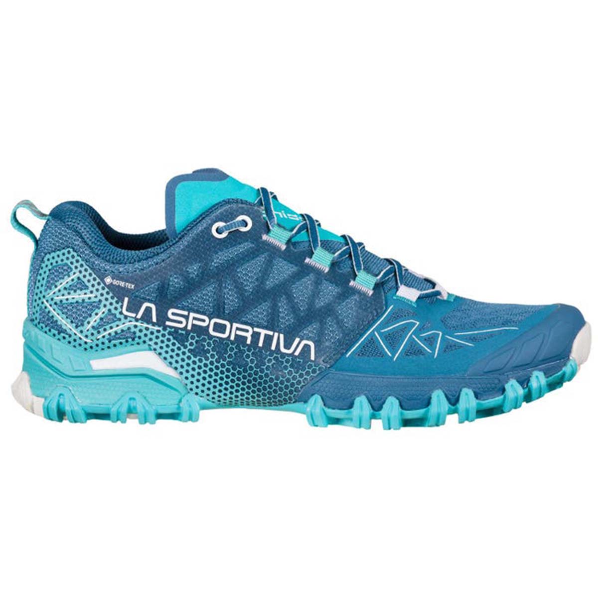 La Sportiva Bushido II GTX Womens Trail Running Shoes Blue
