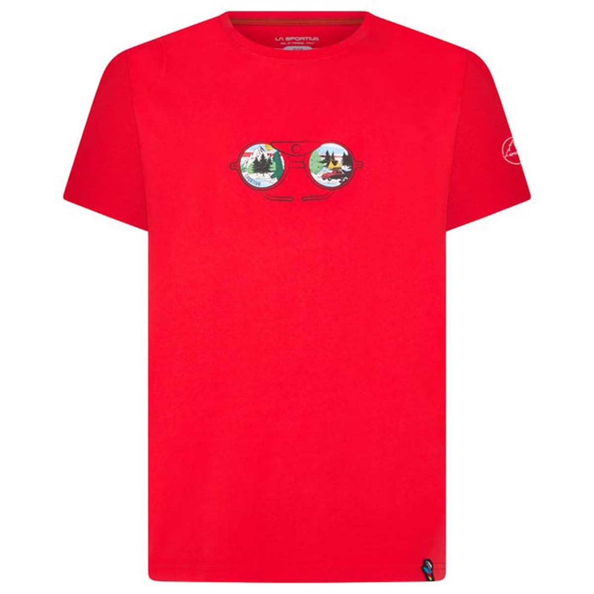 La Sportiva View Mens Climbing T-Shirt Red