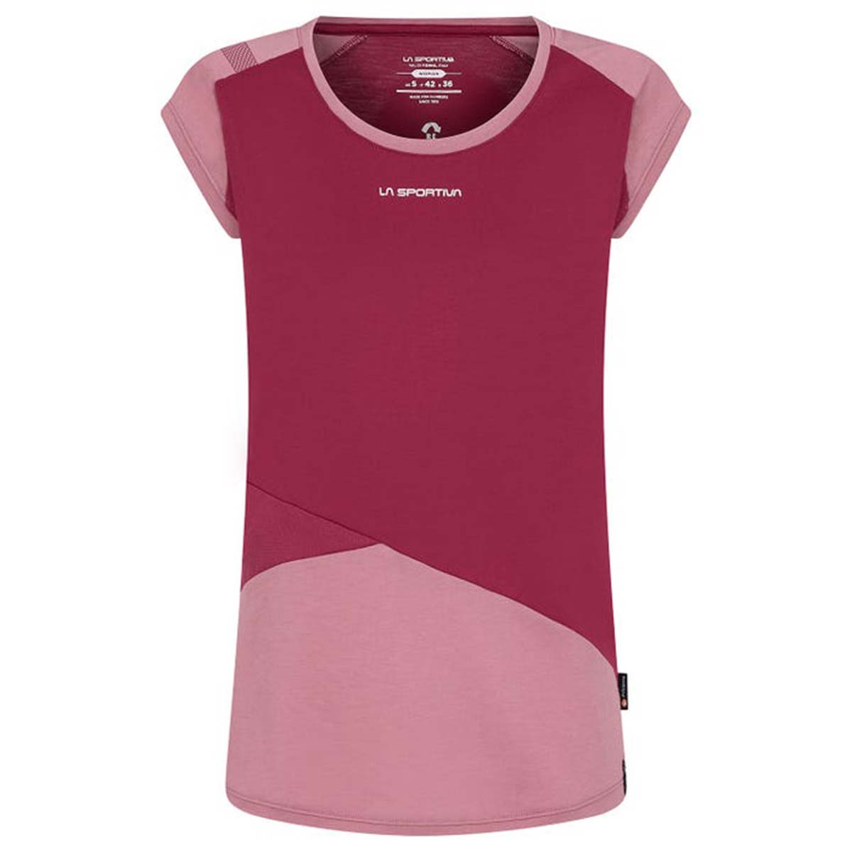 La Sportiva Hold Womens Climbing T-Shirt Purple