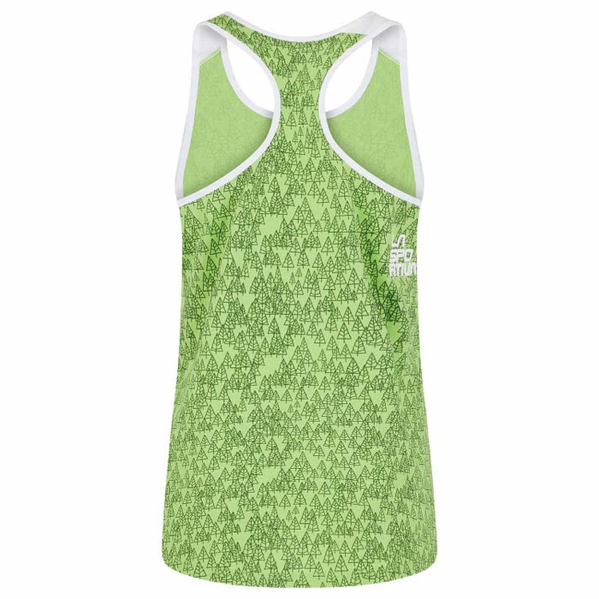 La Sportiva Trees Womens Climbing Tank Top Green