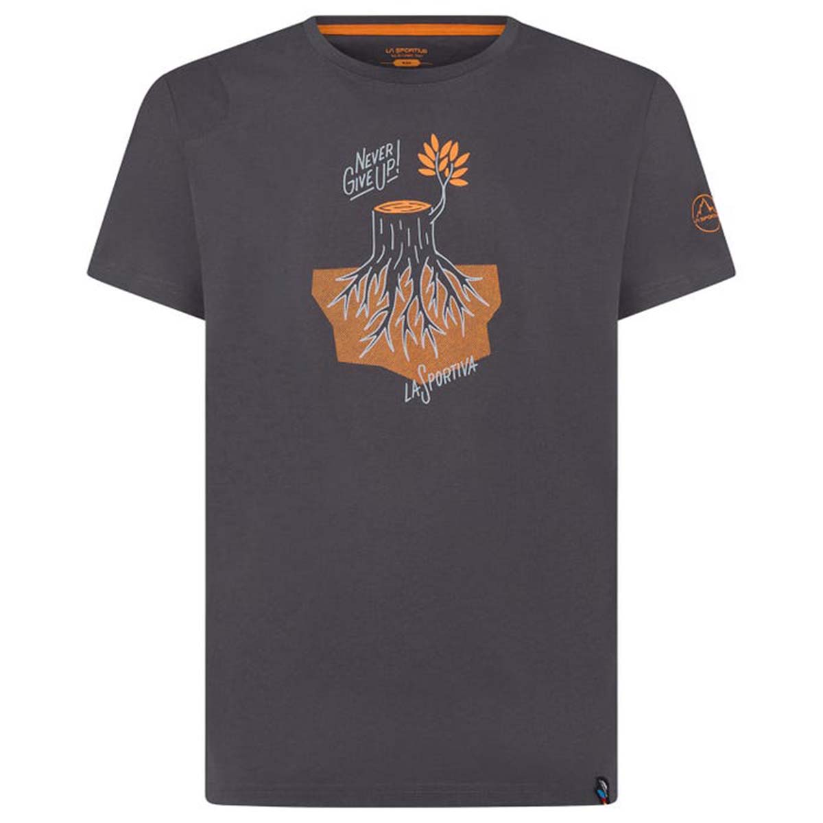 La Sportiva Tenacious Mens Climbing T-Shirt Grey