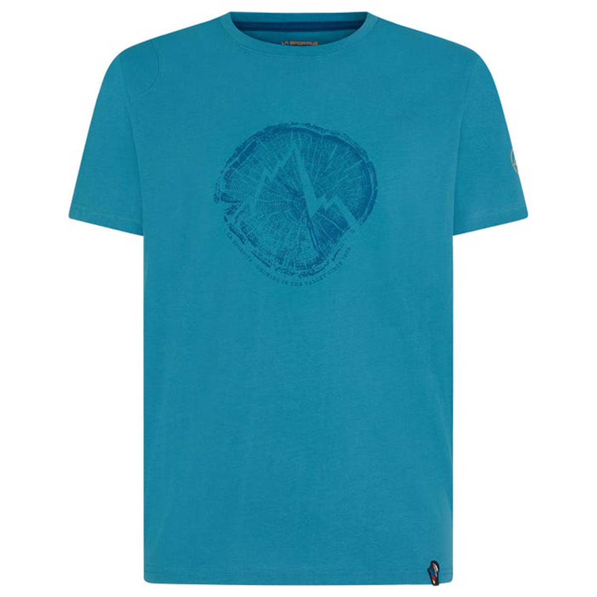 La Sportiva Cross Section Mens Climbing T-Shirt Blue