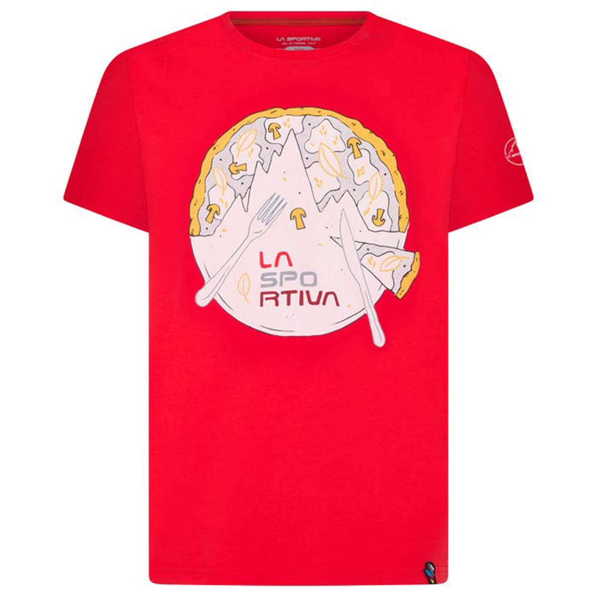 La Sportiva Pizza Mens Climbing T-Shirt Red
