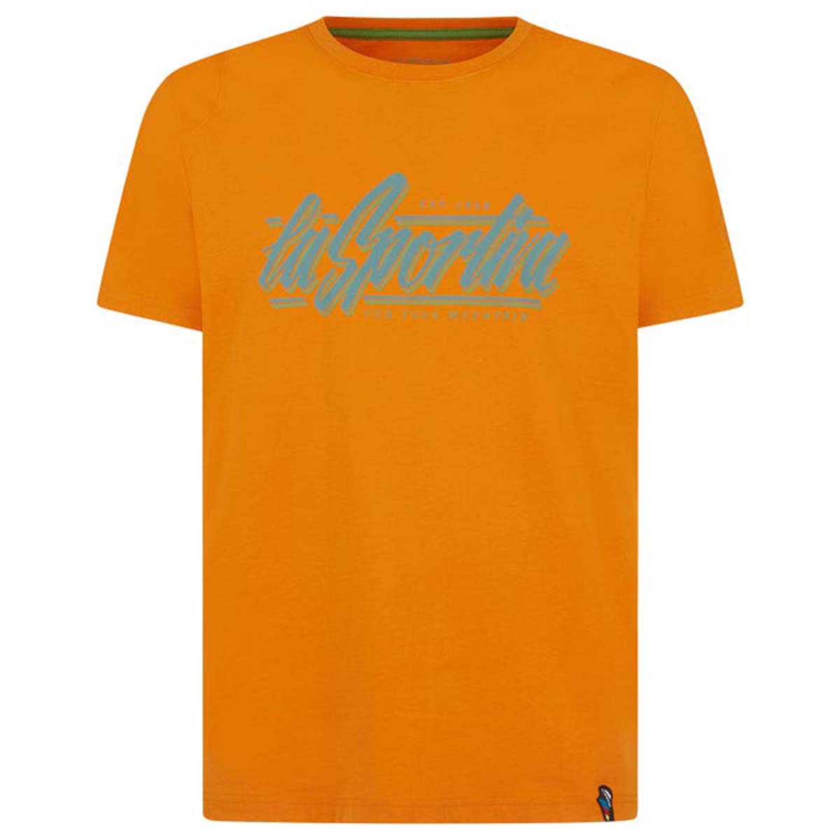 La Sportiva Retro Mens Climbing T-Shirt Orange
