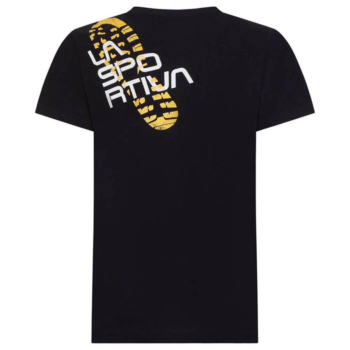 La Sportiva Footstep Mens Climbing Tee Black