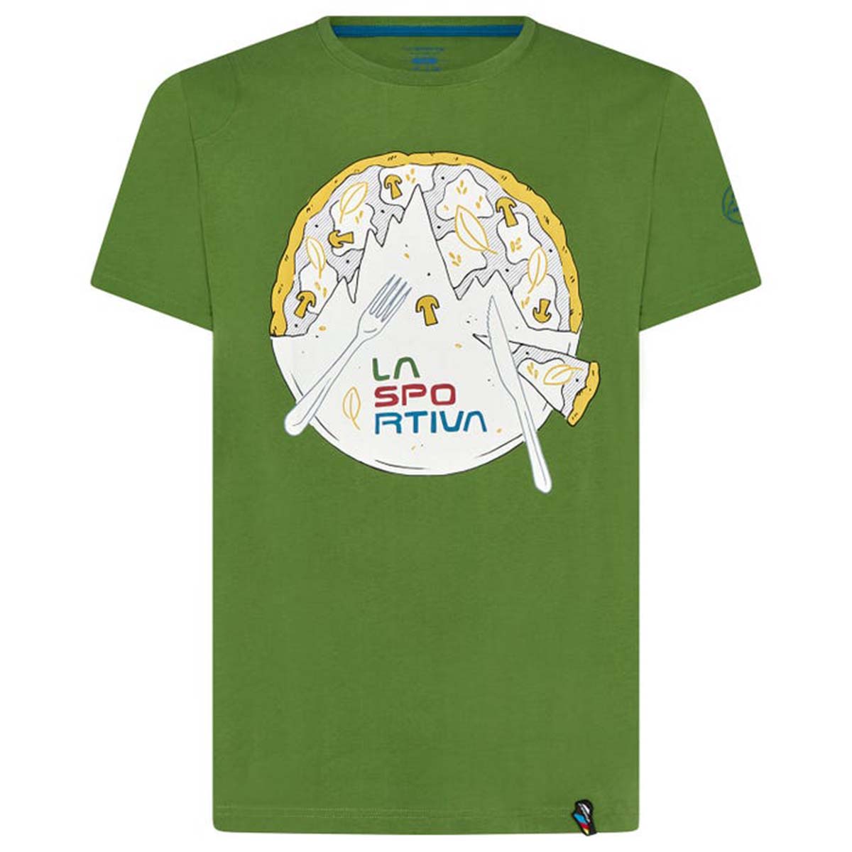 La Sportiva Pizza Mens Climbing T-Shirt Green