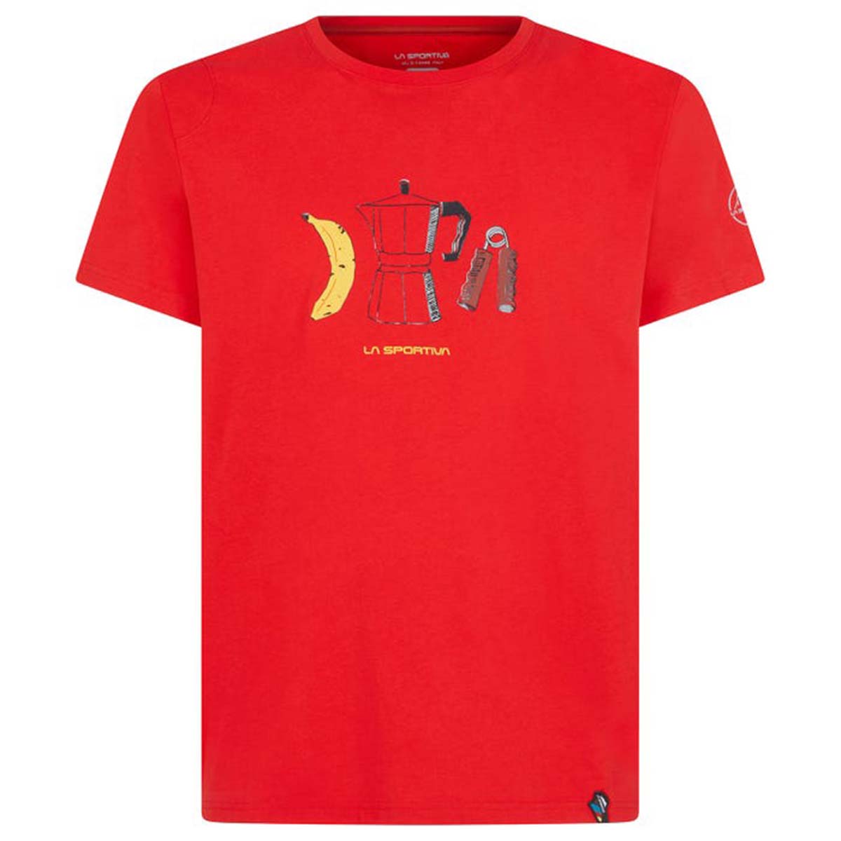 La Sportiva Breakfast Mens Climbing T-Shirt Red