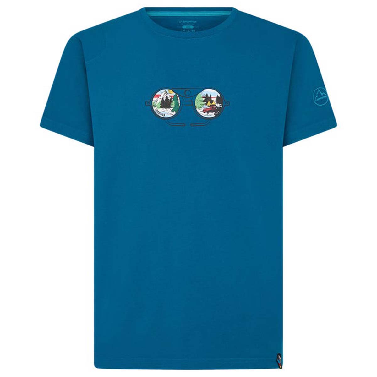 La Sportiva View Mens Climbing T-Shirt Blue