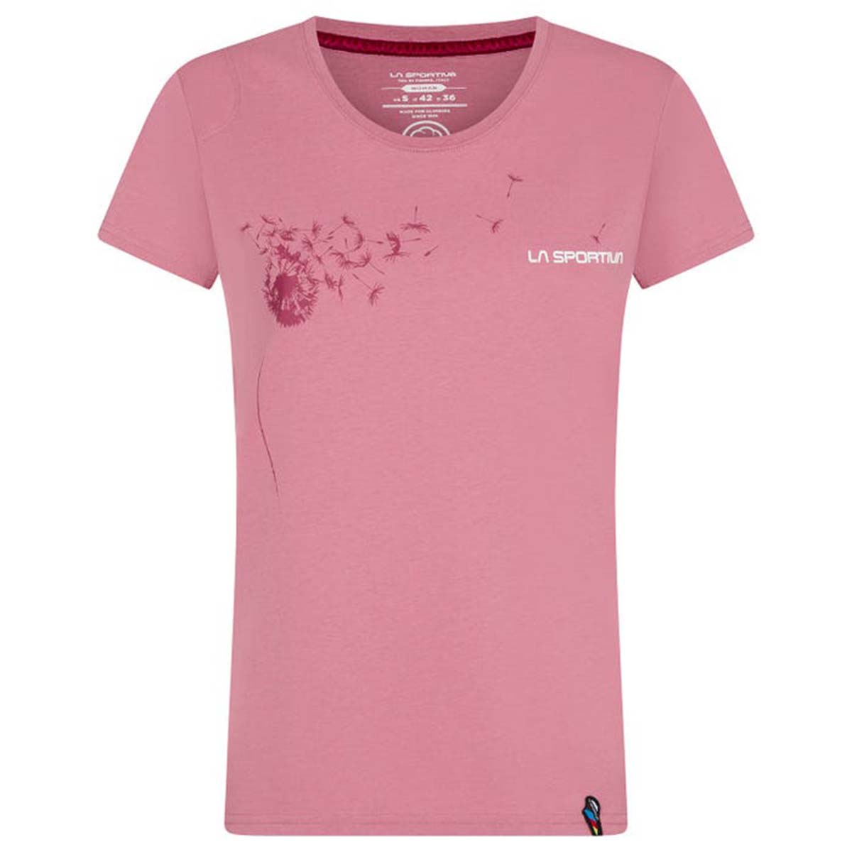La Sportiva Windy Womens Climbing T-Shirt Pink