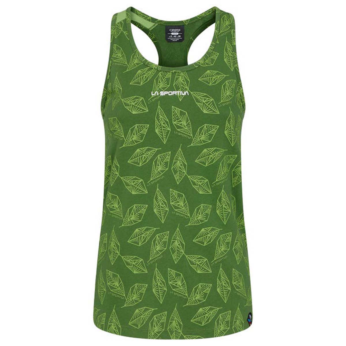 La Sportiva Leaf Womens Climbing Tank Top Green