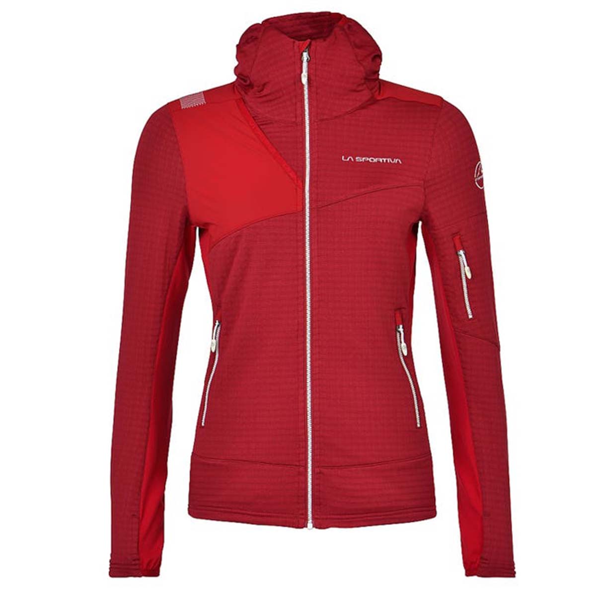 La Sportiva Lucendro Thermal Womens Mountaineering Hoodie Red