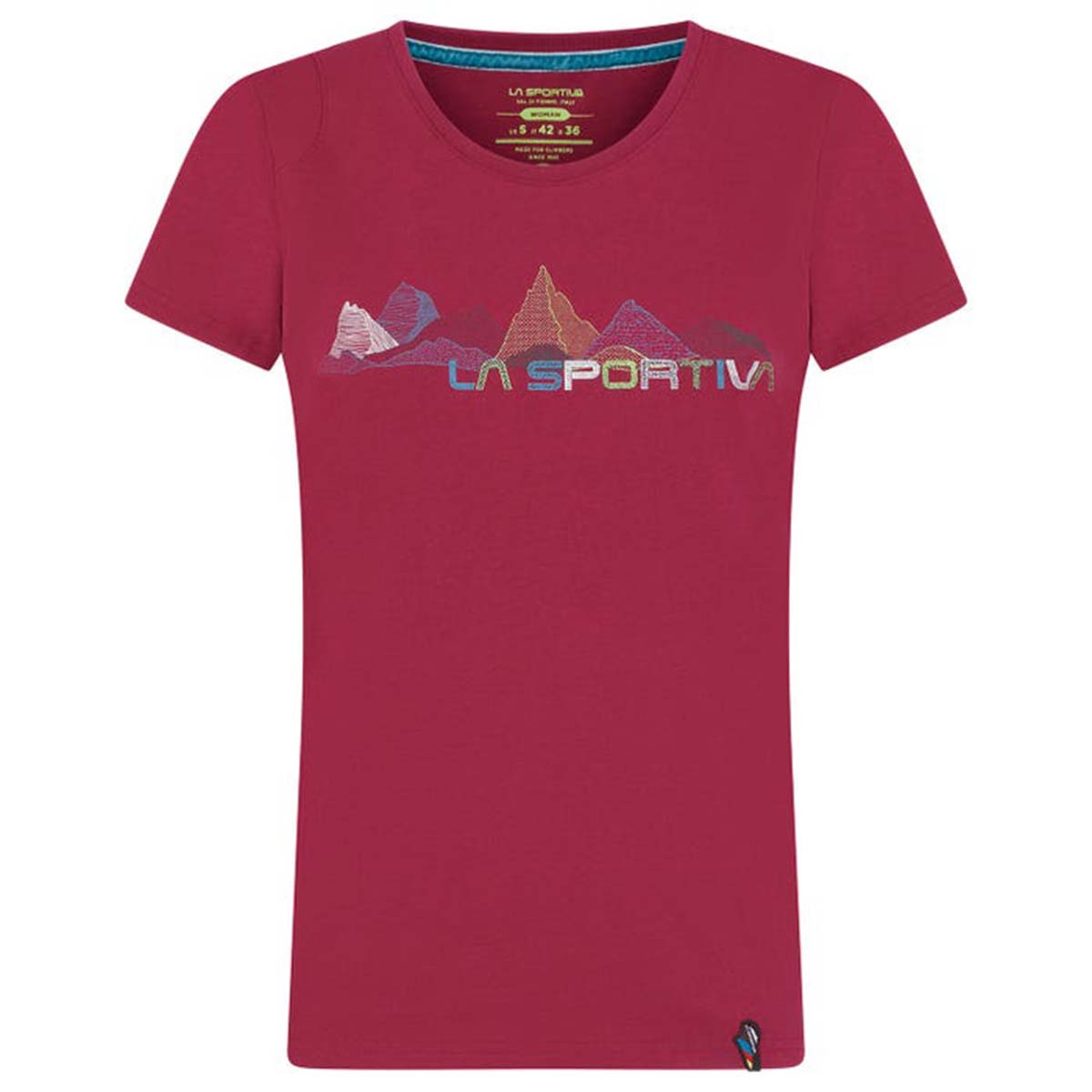 La Sportiva Peaks Womens Climbing T-Shirt Purple