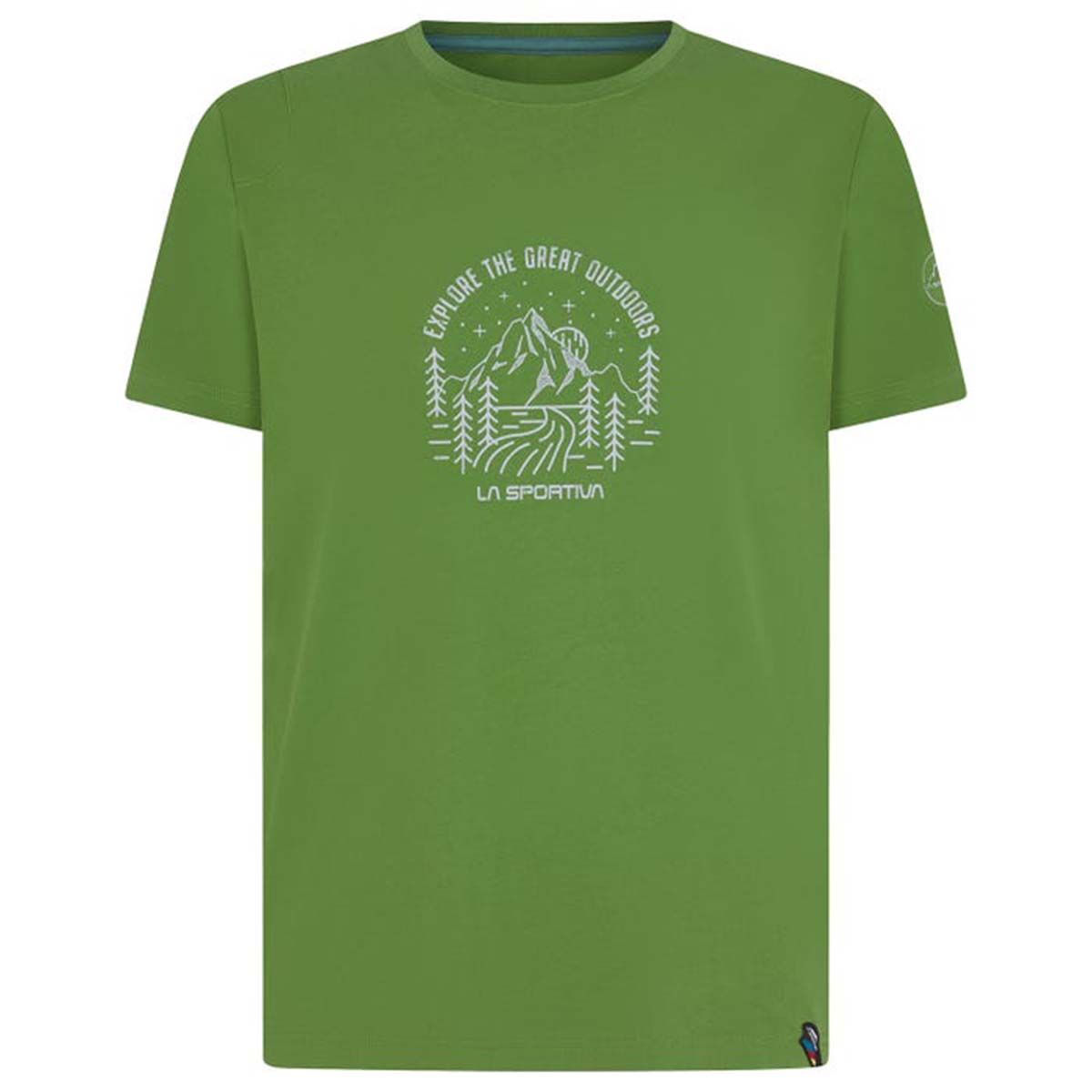 La Sportiva Explorer Mens Climbing T-Shirt Green