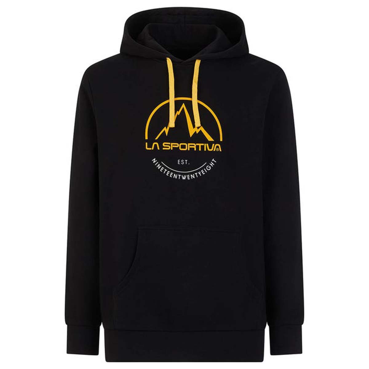 La Sportiva Logo Mens Climbing Hoodie Black