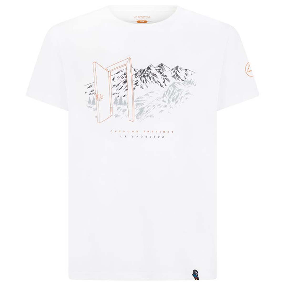La Sportiva Outdoor Mens Climbing T-Shirt White