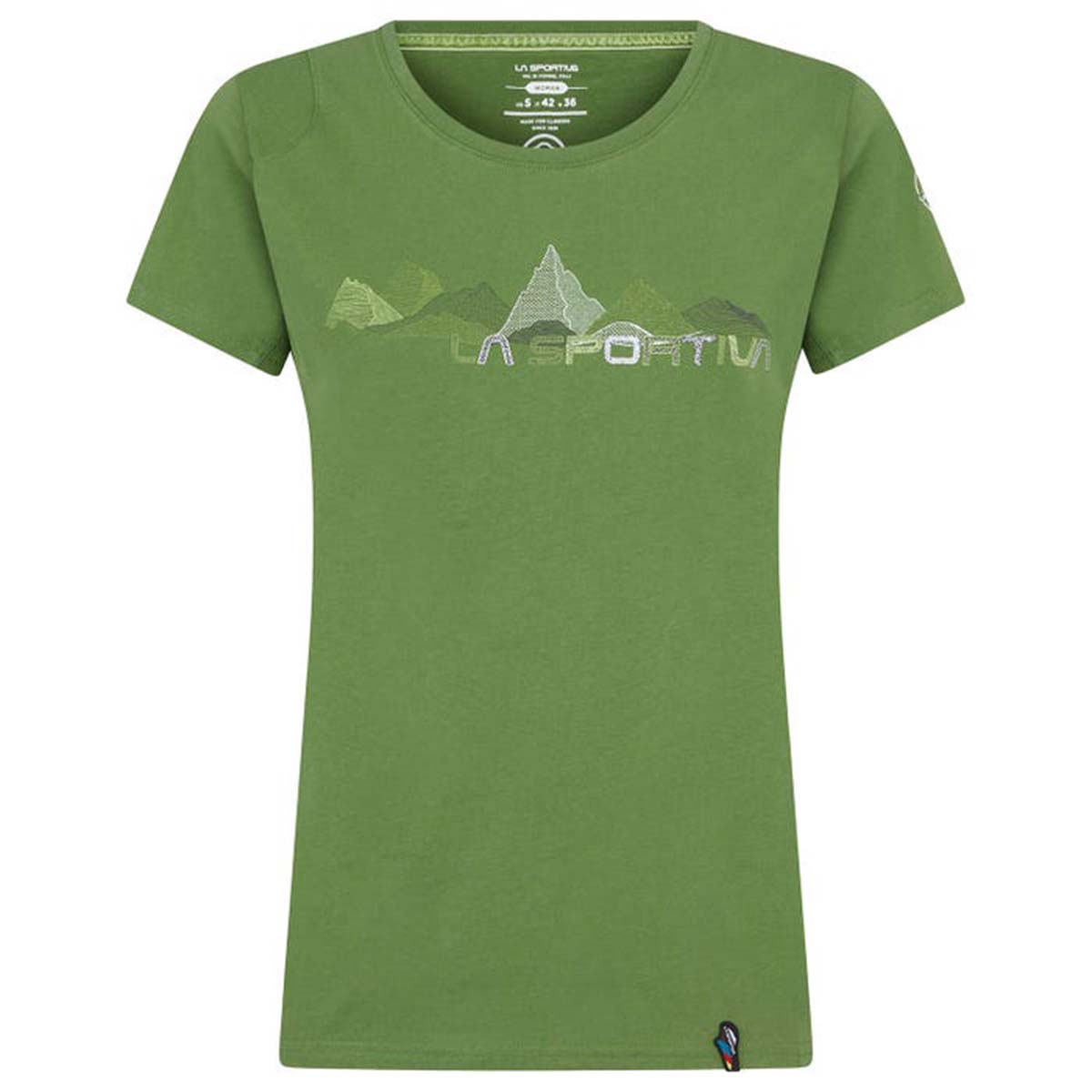 La Sportiva Peaks Womens Climbing T-Shirt Green