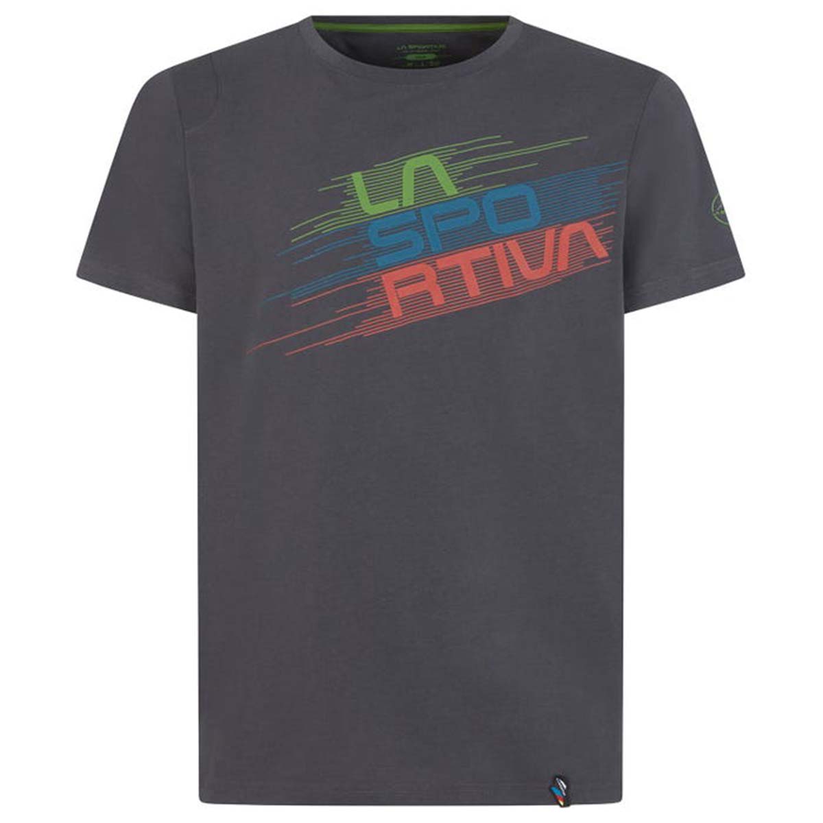 La Sportiva Stripe Evo Mens Climbing T-Shirt Grey