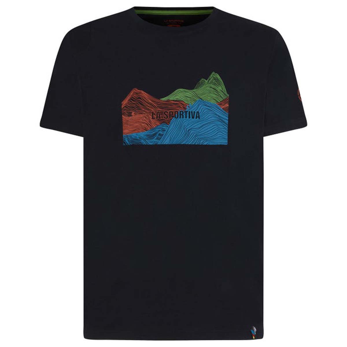 La Sportiva Mountwave Mens Climbing T-Shirt Black