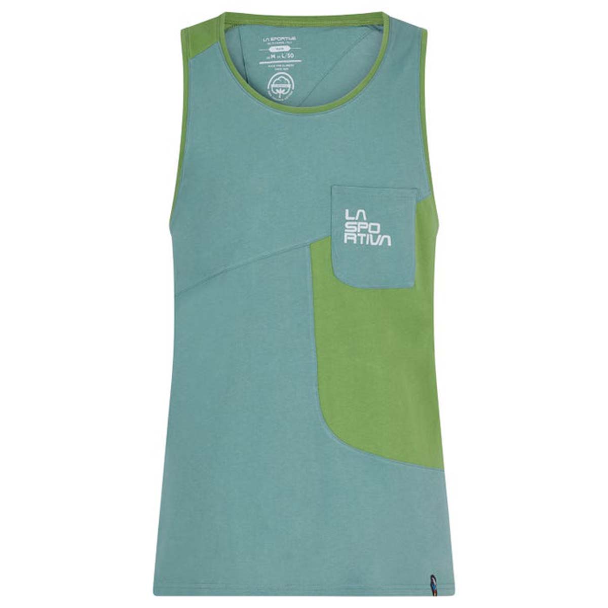 La Sportiva Dude Mens Climbing Tank Top Green