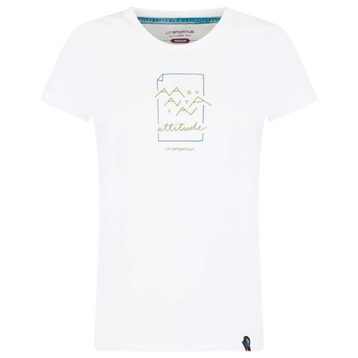 La Sportiva Attitude Womens Climbing T-Shirt White