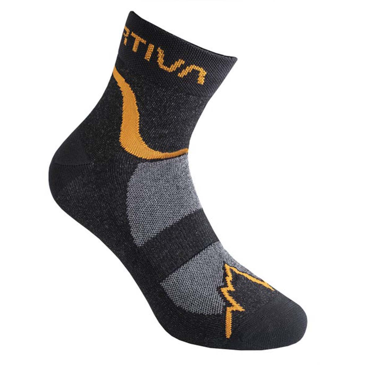 La Sportiva Fast Womens Running Socks Black