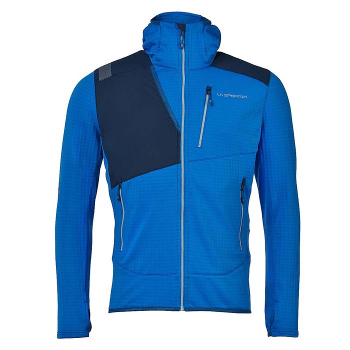 La Sportiva Lucendro Thermal Mens Mountaineering Hoodie Blue
