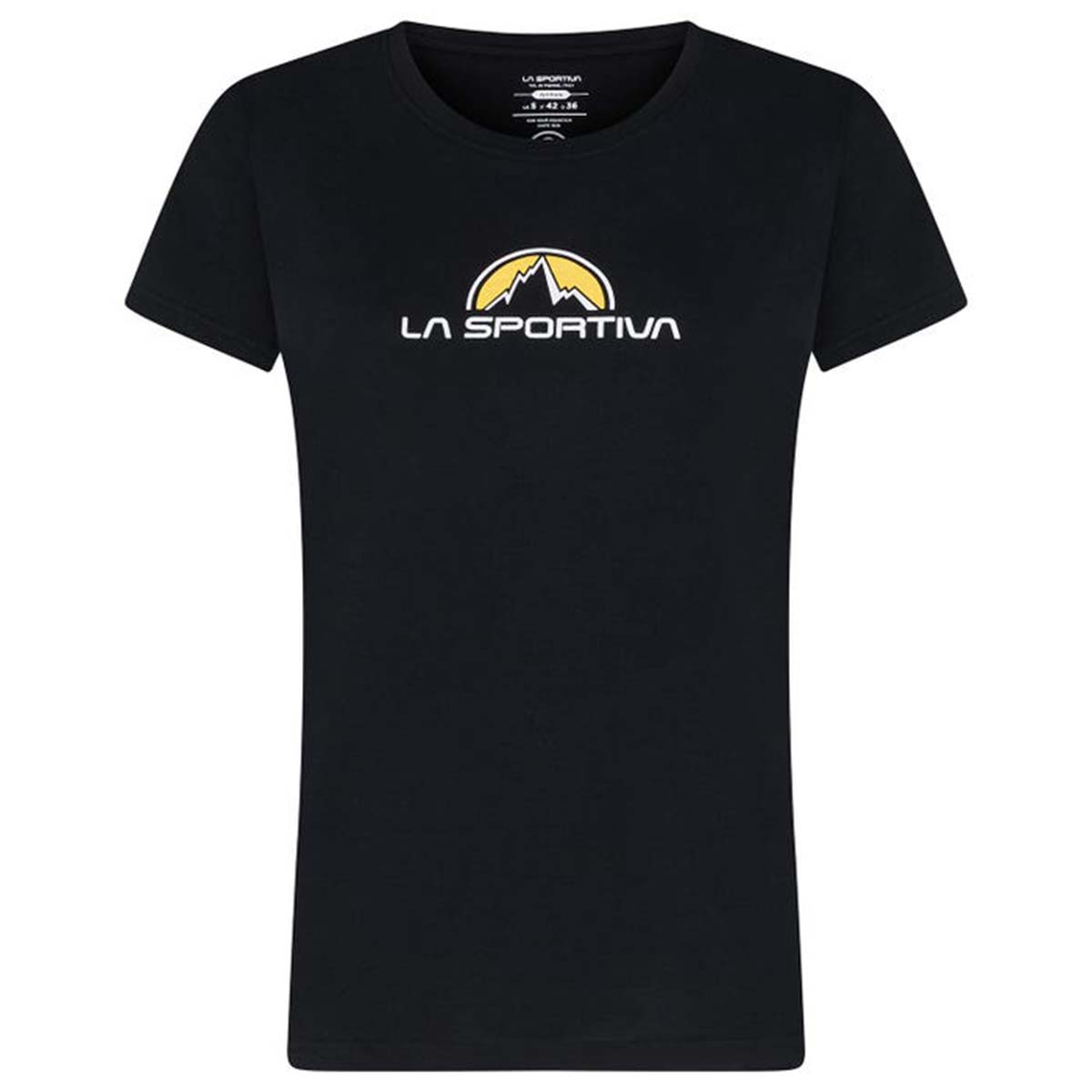 La Sportiva Brand Womens Climbing Tee Black