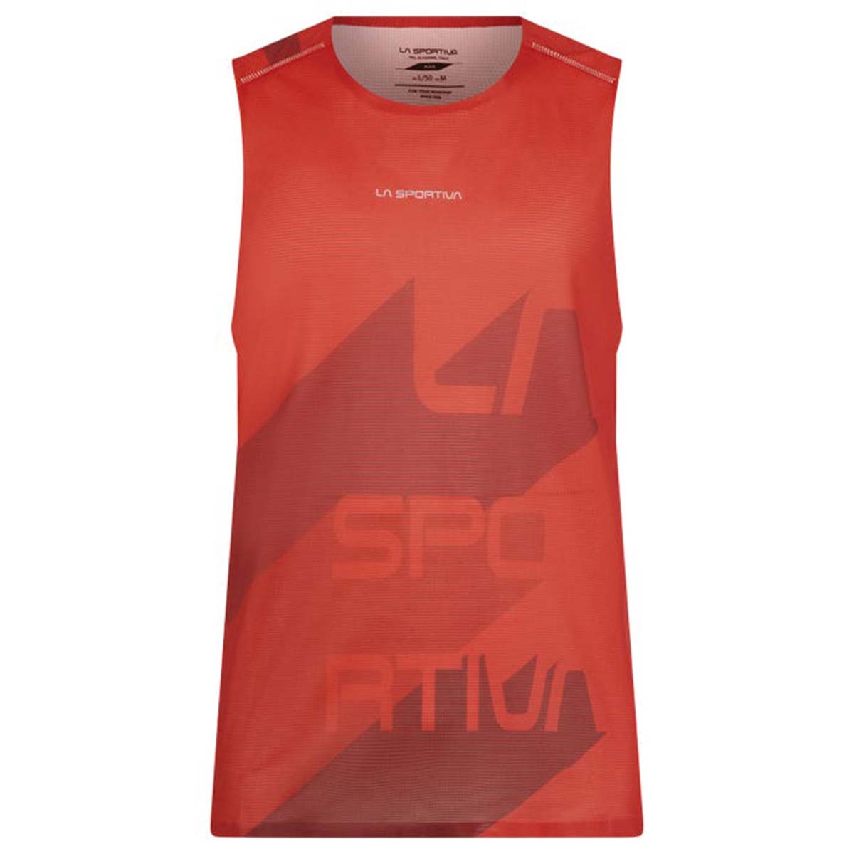 La Sportiva Vert Mens Running Tank Top Red
