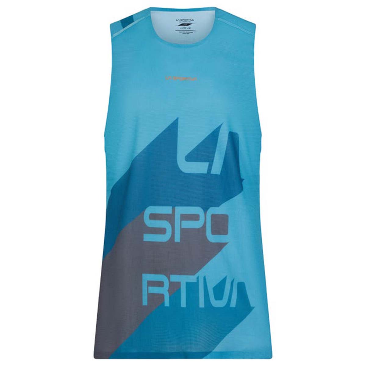 La Sportiva Vert Mens Running Tank Top Blue