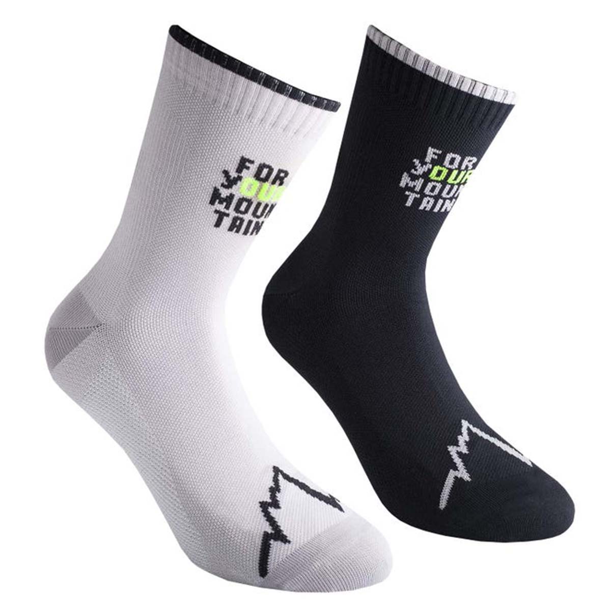 La Sportiva For Your Mountain Mens Running Socks Black